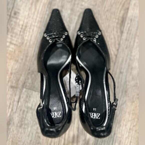 ZARA Pointed Toe Heels NWT - Picture 9 of 10